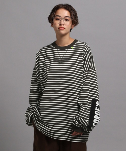 George's tシャツ ボーダーロンT2 メンズ レディース : ZOZOTOWN Yahoo
