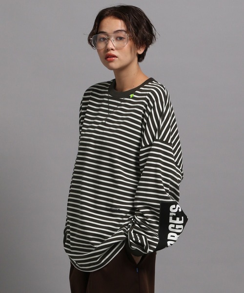 George's tシャツ ボーダーロンT2 メンズ レディース : ZOZOTOWN Yahoo