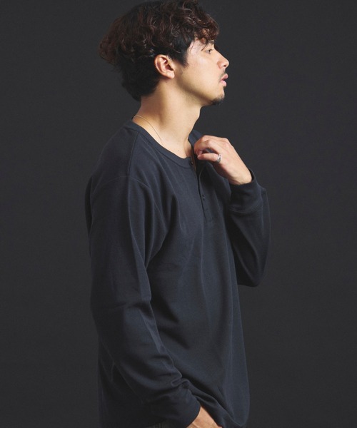 SHELTECH（シェルテック） tシャツ SHELTECH WARM-Henry/neck LS