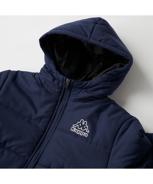 Kappa（カッパ） ダウン アウター ドローコード フード付き 中綿