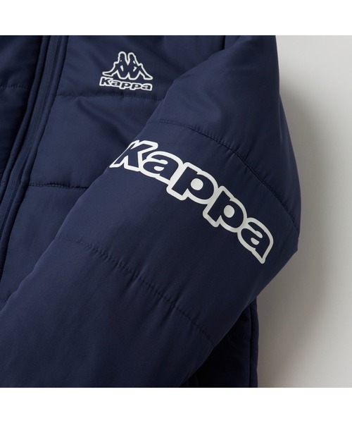 Kappa（カッパ） ダウン アウター ドローコード フード付き 中綿