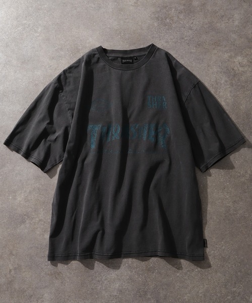 「THRASHER」 半袖Tシャツ X-LARGE イエロー メンズ_画像5