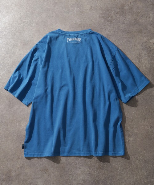 「THRASHER」 半袖Tシャツ X-LARGE イエロー メンズ_画像9