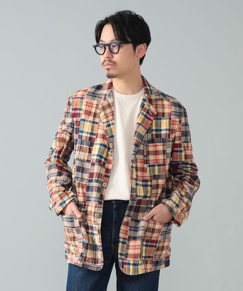 ブルックスブラザーズ チェック柄ジャケット（38S） BROOKS BROTHERS（ブルックスブラザーズ） コート ジャケット 「別注