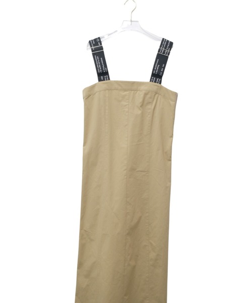 「TEVALT」 サロペットスカート 38 ネイビー レディース_画像2