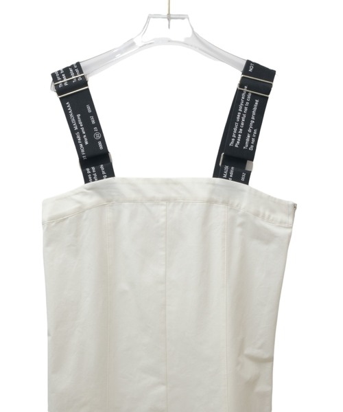 「TEVALT」 サロペットスカート 38 ネイビー レディース_画像7