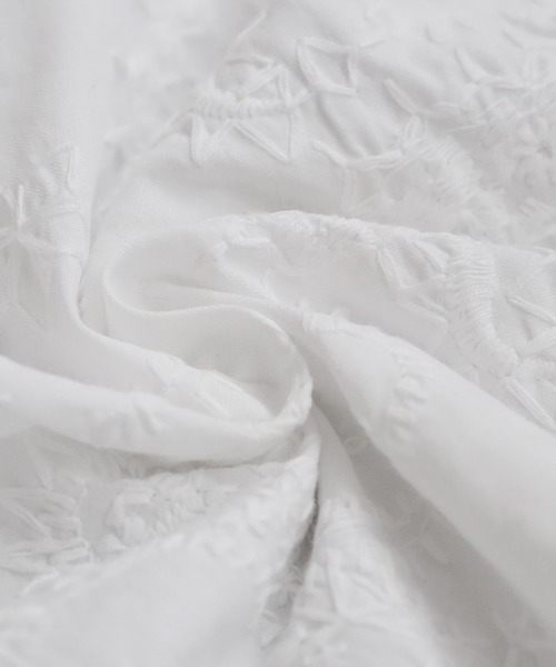 「antiqua」 7分袖ブラウス ONESIZE ブラック レディース_画像6