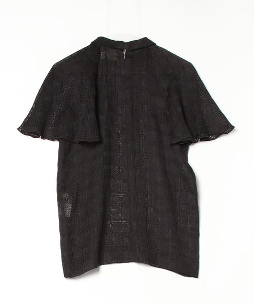 「TOGA PULLA」 半袖ブラウス 1 ブラック レディース_画像2