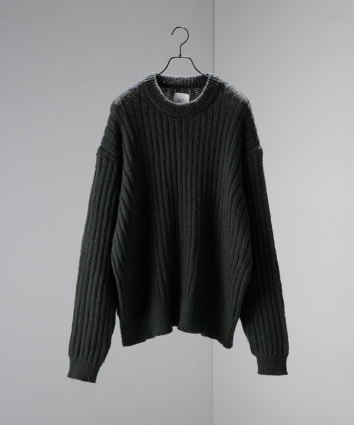 「ENDER PRODUCTS」 長袖ニット L アイボリー メンズ_画像4