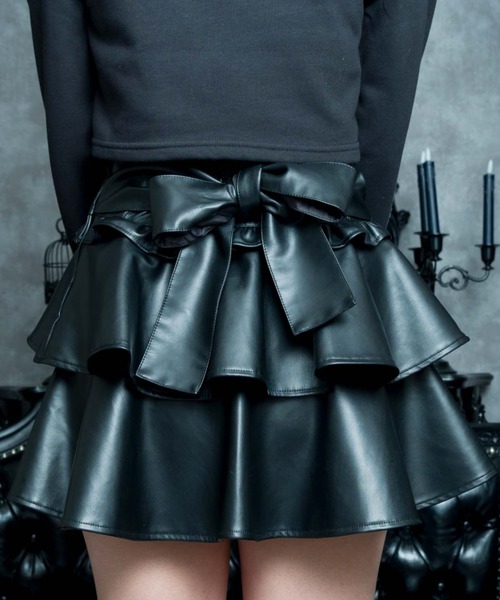 mine by LAFARY スカート レザースカート : ZOZOTOWN Yahoo!店 - 通販