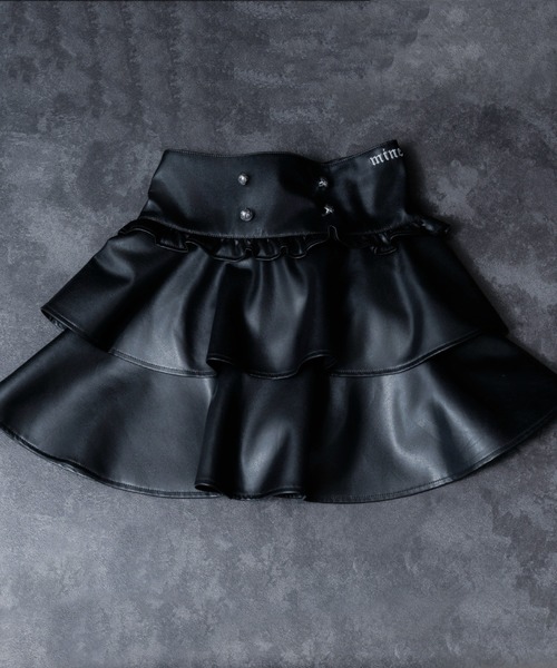 新品未使用　ブラック　本革　９号　スカート　黒　レザー　レディース mine by LAFARY スカート レザースカート : ZOZOTOWN Yahoo!店 - 通販