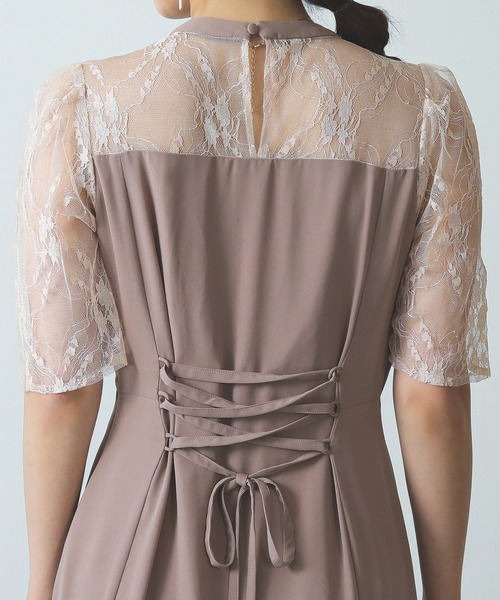 「Kana」 半袖ワンピース M ブラック レディース_画像3