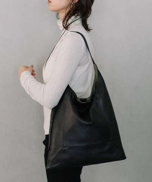 BEAURE LEATHER BIG SHOULDER BAG ショルダーバッグ Beau're（ヴュレ） ショルダーバッグ バッグ 「BEAURE」カウレザー