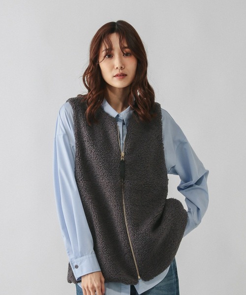 GLOBAL WORK（グローバルワーク） ベスト ジレ ボアライナーベスト