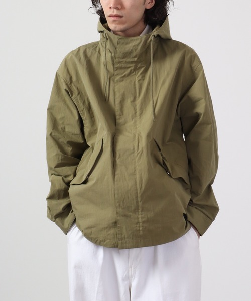 「FUNALIVE」 「alil」マウンテンパーカー M チャコールグレー メンズ_画像5