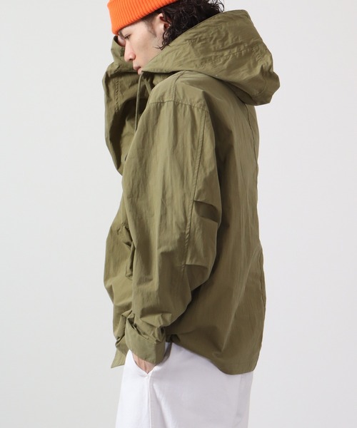 「FUNALIVE」 「alil」マウンテンパーカー M チャコールグレー メンズ_画像7