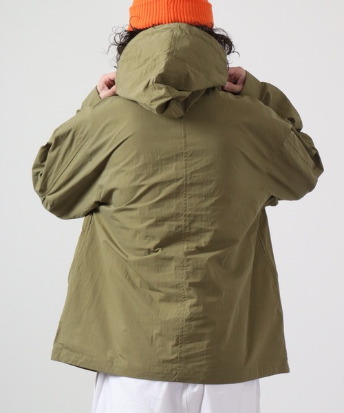 「FUNALIVE」 「alil」マウンテンパーカー M チャコールグレー メンズ_画像8