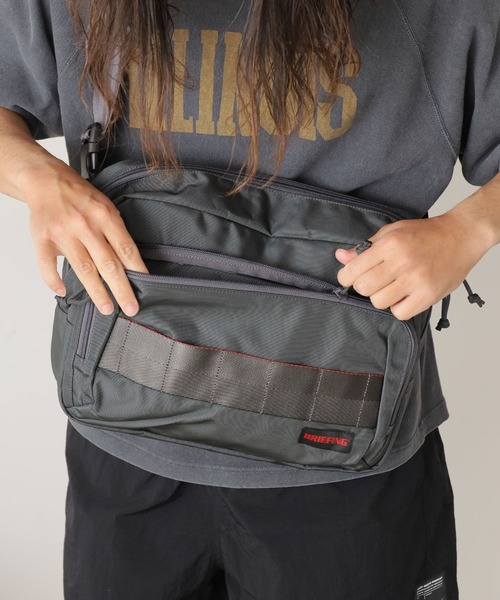 BRIEFING ブリーフィング　ショルダーバッグ 黒/グレー BRIEFING（ブリーフィング） ショルダーバッグ FREE ダークグレー