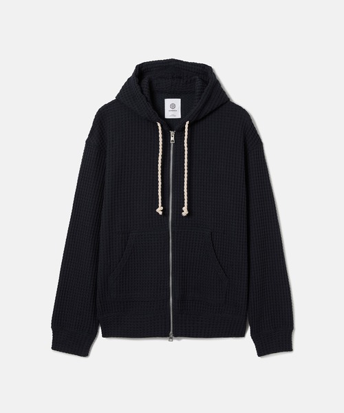 SEAGREEN（シーグリーン） パーカー BIG WAFFLE RELAX HOODIE メンズ