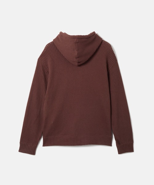 SEAGREEN（シーグリーン） パーカー BIG WAFFLE RELAX HOODIE メンズ