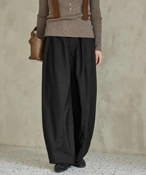 IENA（イエナ） パンツ 「追加」ウォッシャブル コクーンパンツ  