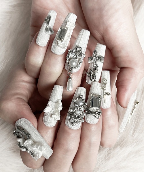 サイズオーダー無料♡034ネイルチップ♡匿名配送料込♡ウィッシュコア サイズオーダー無料♡034ネイルチップ♡匿名配送料込♡ウィッシュコア