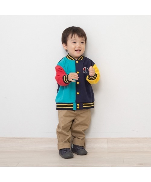 Champion（チャンピオン） スタジャン アウター 長袖カラフル