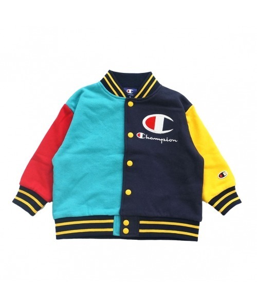 Champion（チャンピオン） スタジャン アウター 長袖カラフル