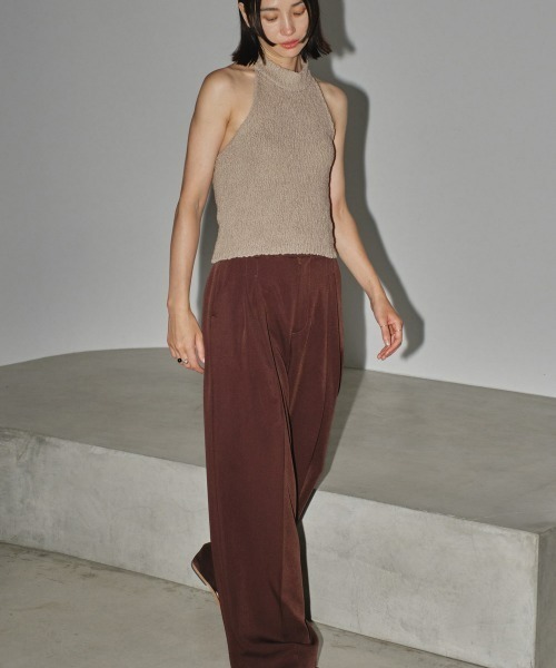 「TODAYFUL」 ノースリーブニット FREE キナリ レディース_画像6