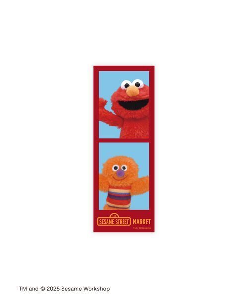 SESAME STREET（セサミストリート） ステッカー ぬいぐるみフォト 証明