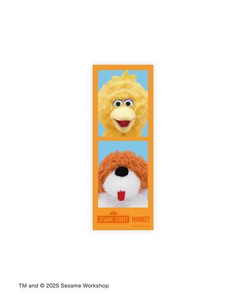 SESAME STREET（セサミストリート） ステッカー ぬいぐるみフォト 証明