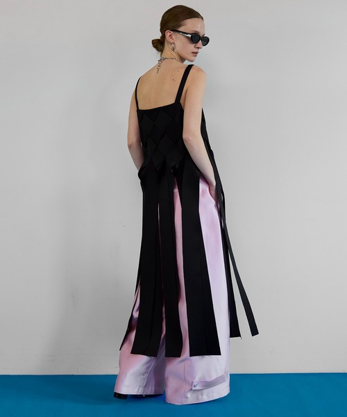MAISON SPECIAL（メゾンスペシャル） ワンピース Cross Fringe Dress