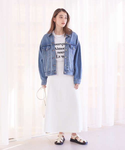 MOHI（モヒ） フラットサンダル 37 オフホワイト レディース