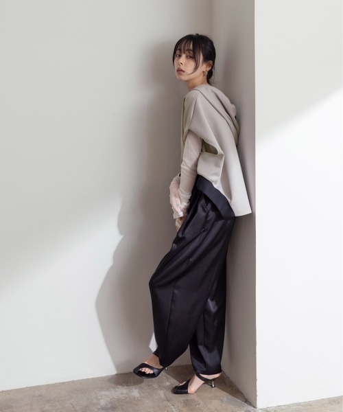 「Eimee Law」 プルオーバーパーカー 38 ブラック レディース_画像8