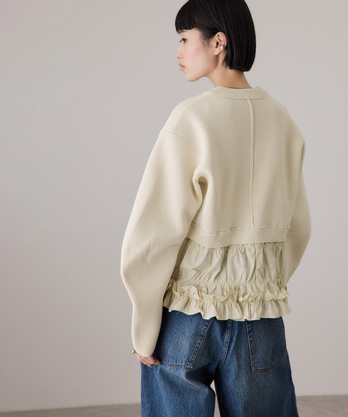 ADAM ET ROPE'（アダムエロペ） カーディガン 「サステナブル