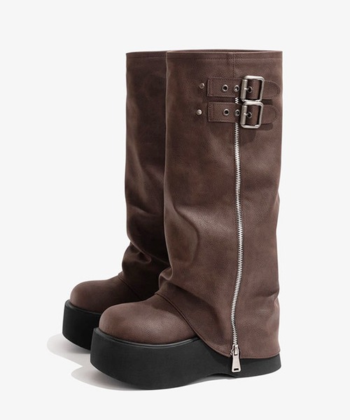 [Sibra] сапоги S Brown женский 