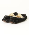 「UGG」 モカシンシューズ 24cm ブラッ...の詳細画像1