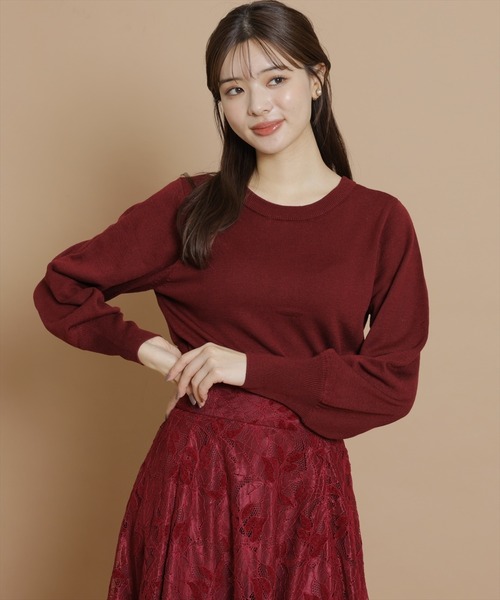「SWINGLE」 ニットカーディガン MEDIUM イエロー レディース_画像6
