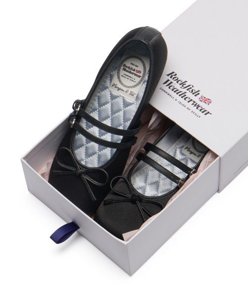 「ROCKFISH WEATHERWEAR」 フラットパンプス 24.0cm ブルー レディース_画像5