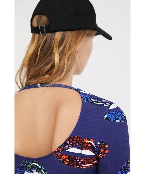 「Desigual」 長袖カットソー X-LARGE ネイビー レディース_画像8