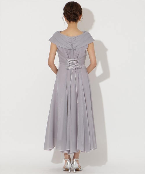 andcouture チュールカシュクールドレス AND COUTURE（アンドクチュール） ドレス チュールカシュクールドレス