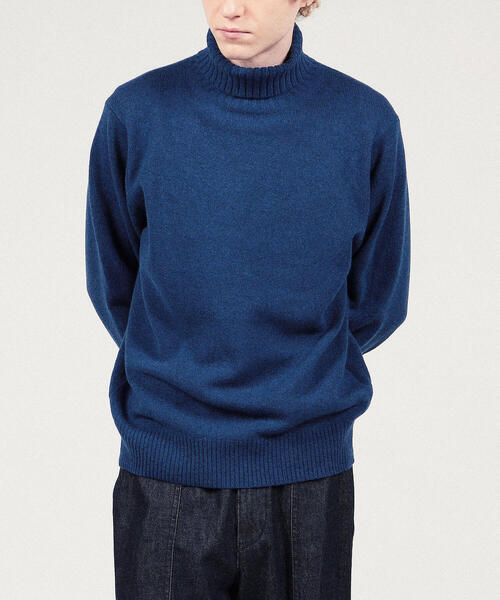 TOMORROWLAND（トゥモローランド） タートルネックニット M グリーン