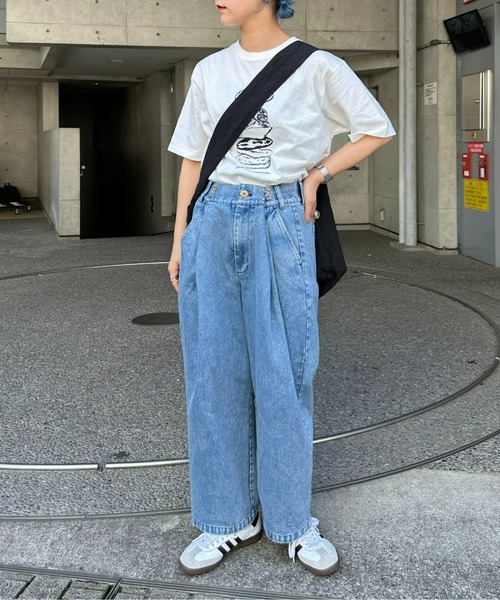 「SOUNDSGOOOOD」 チノパンツ ONE SIZE ブラック メンズ_画像8
