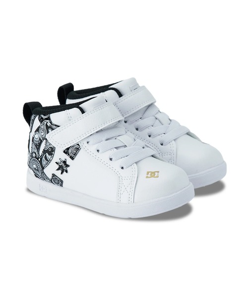 DC SHOES 子ども用スニーカー、スリッポン（サイズ（cm）：11cm