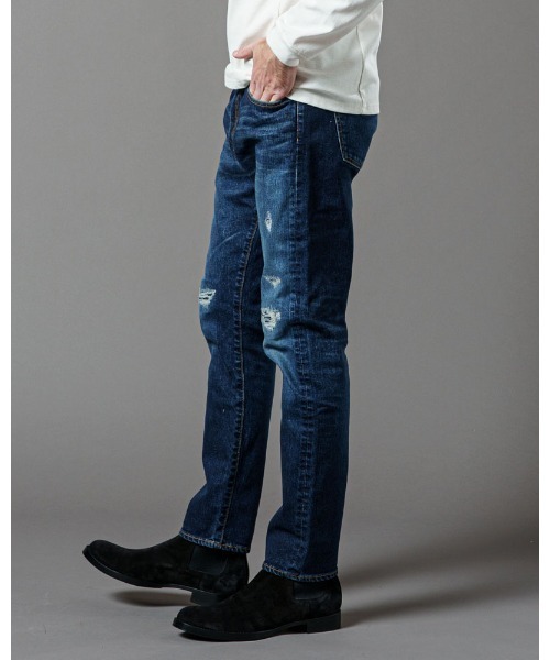 「wjk」 デニムパンツ SMALL ブラック系その他 メンズの画像