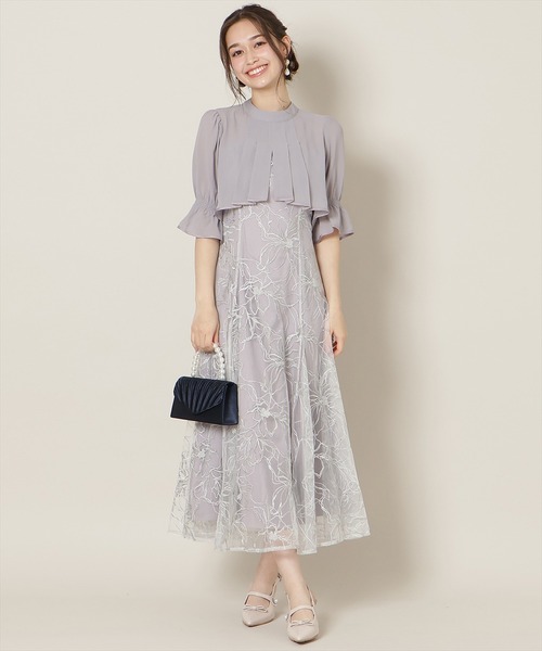 WILLSELECTION（ウィルセレクション） ドレス フロントスリットフレア