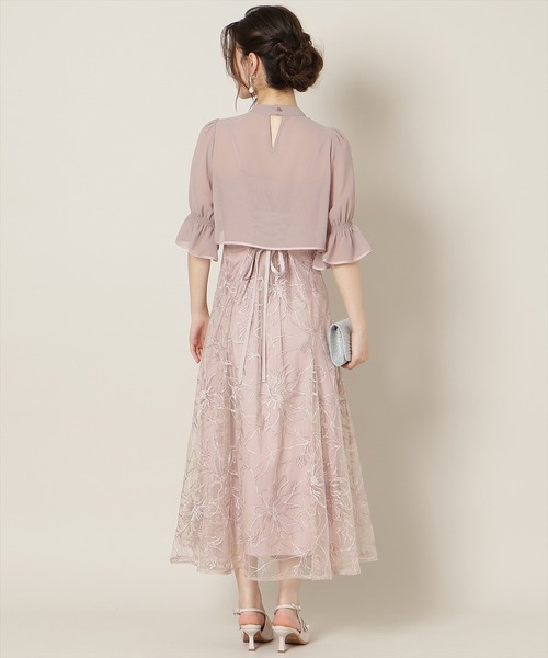 WILLSELECTION（ウィルセレクション） ドレス フロントスリットフレア