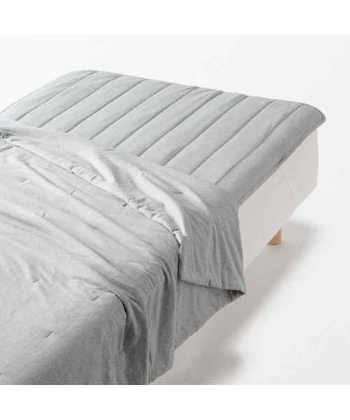 無印良品（MUJI） ベッド 寝具 ひんやり綿 薄掛ふとん／D 180