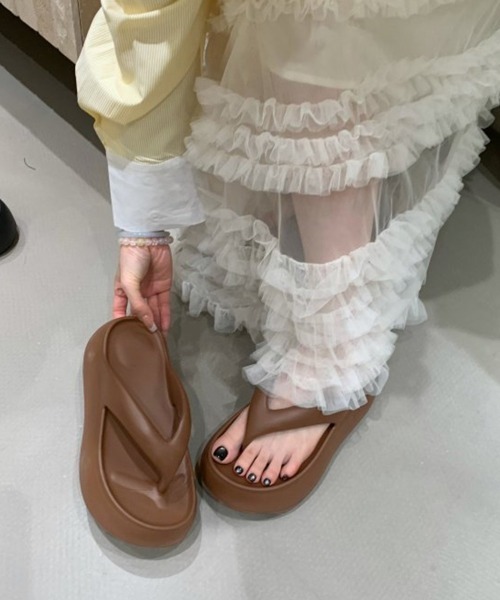 miniministore（ミニミニストア） 厚底 サンダル 厚底サンダル ビーチ