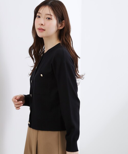 grove（グローブ） カーディガン 「貴島明日香さん着用」フロント